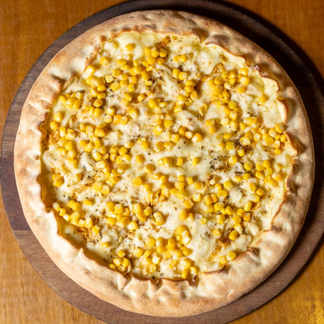 Pizza Grande de Milho Verde (8 fatias)