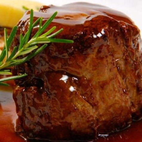 Filé Mignon + Purê de Batatas + Farofa