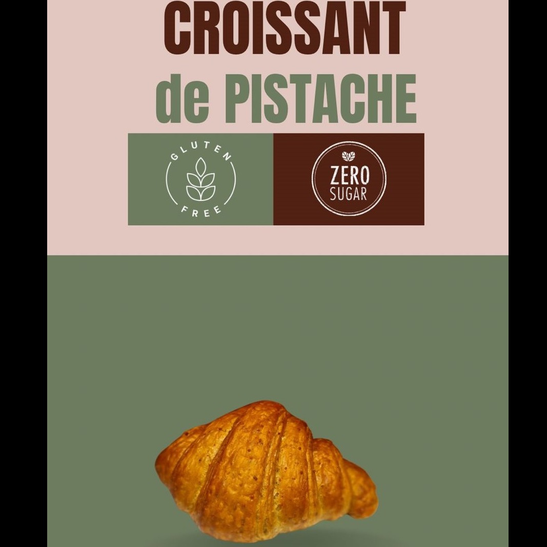 CROISSANT DE PISTACHE CAIXA COM 02 UND