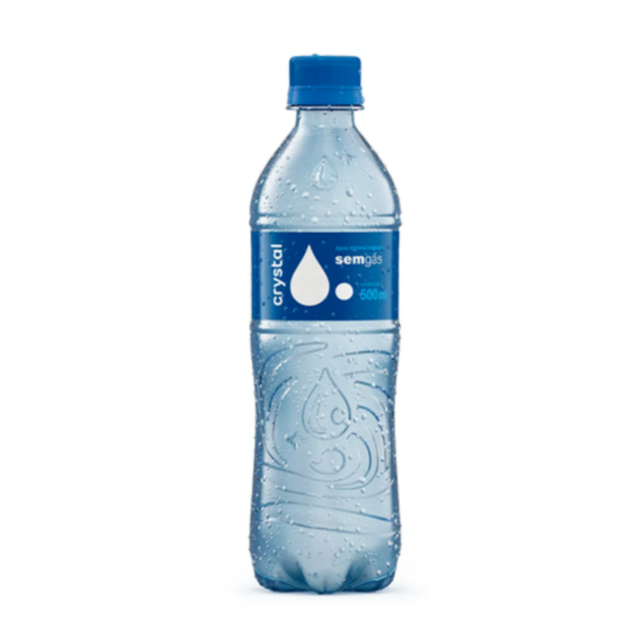 ÁGUA CRYSTAL s/ gás - 500ml