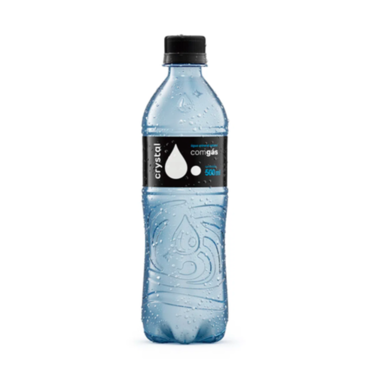 ÁGUA CRYSTAL c/ gás - 500ml