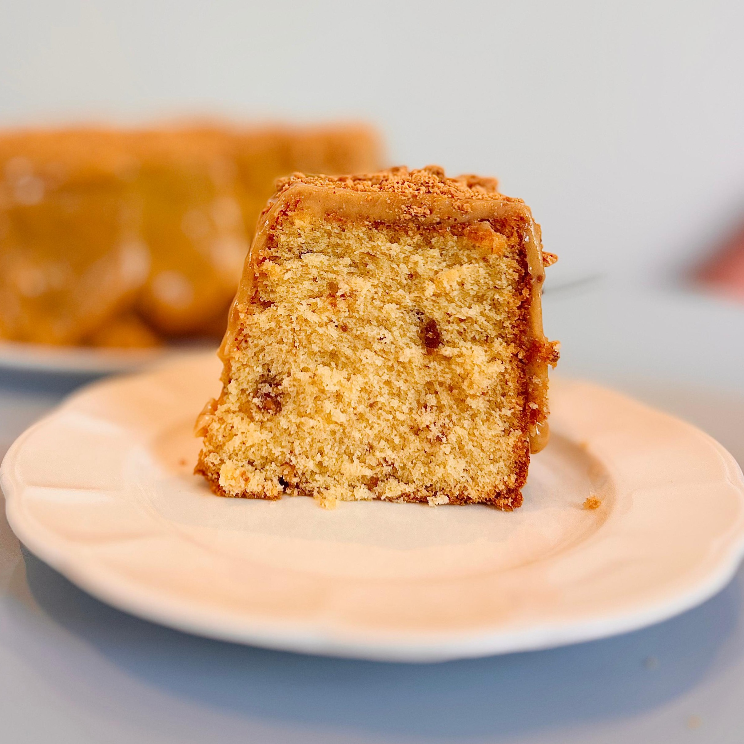 Fatia de Bolo de Paçoca