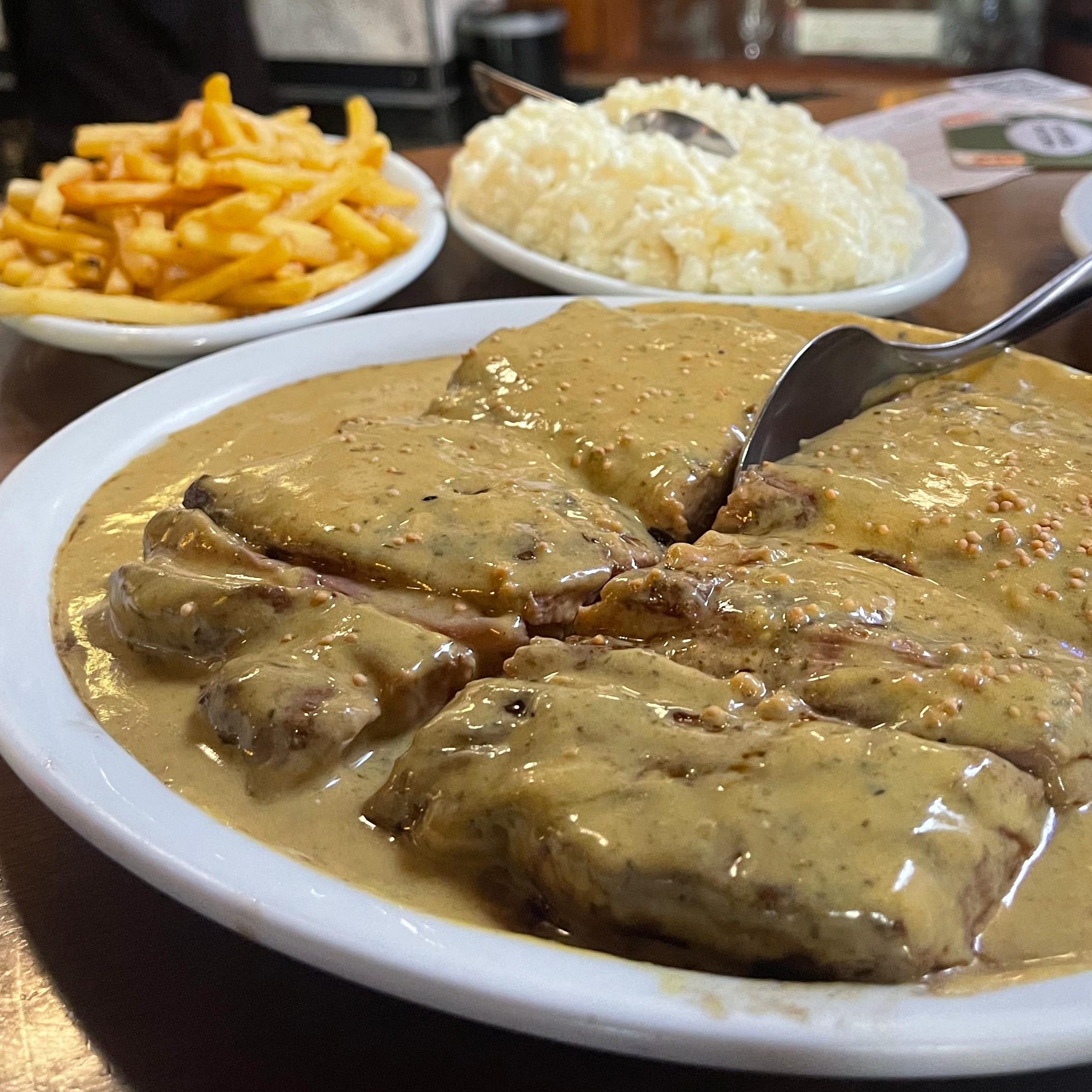 Filé Mignon ao Molho Mostarda 2 Pessoas