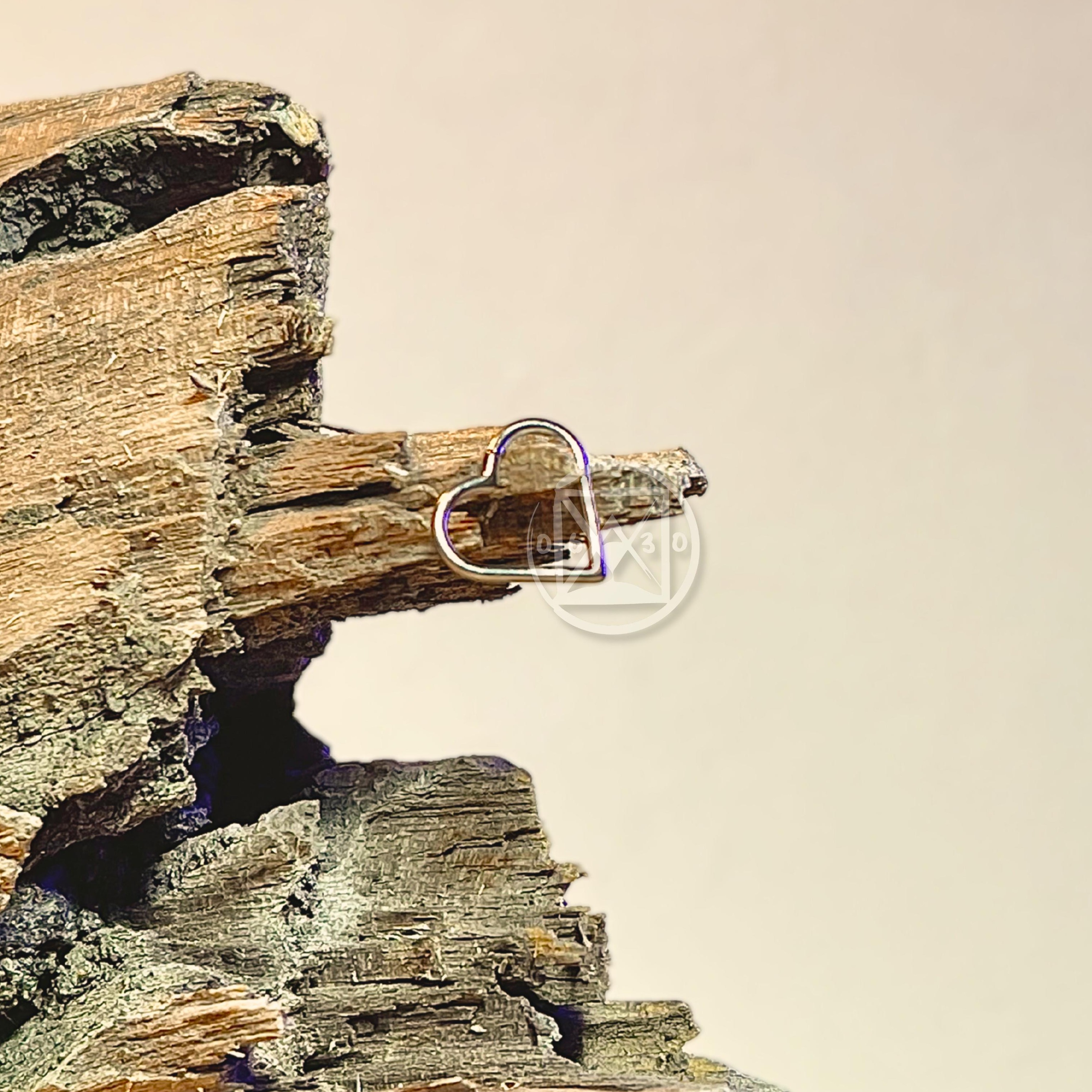 JÓIA AÇO ARGOLA SEGUIMENTO CORACAO - 1.2X10 UNID