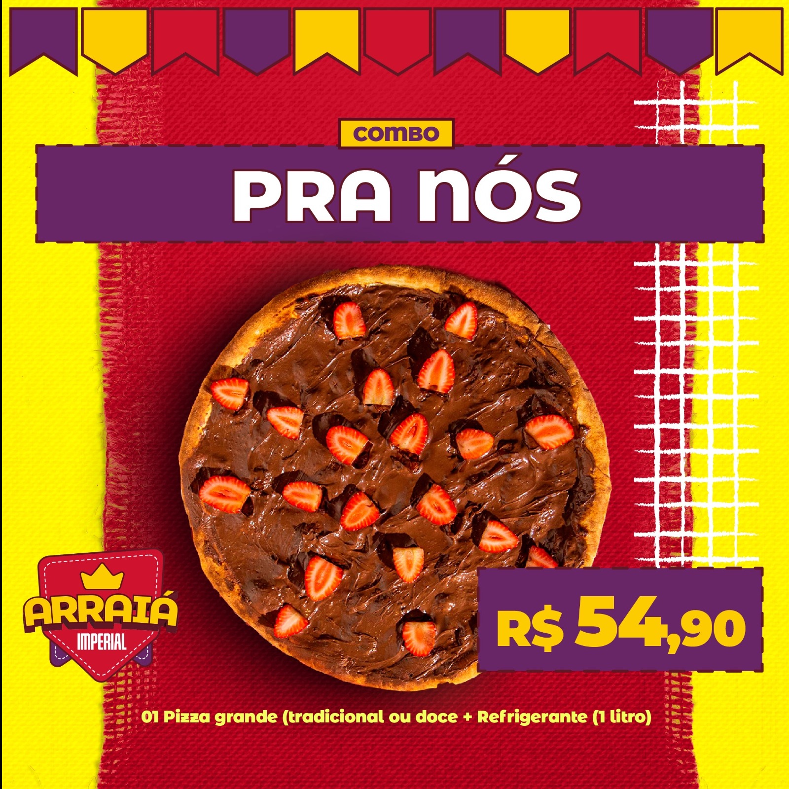 ⭐ Combo "PRA NÓS!"