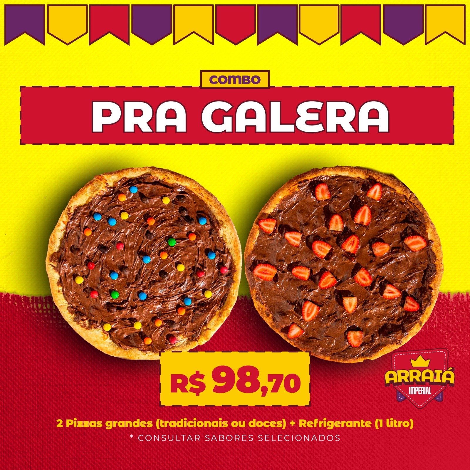 ⭐ Combo "PRA GALERA!"