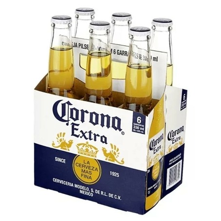 Corona Extra  330ml pack c/ 6 unidades