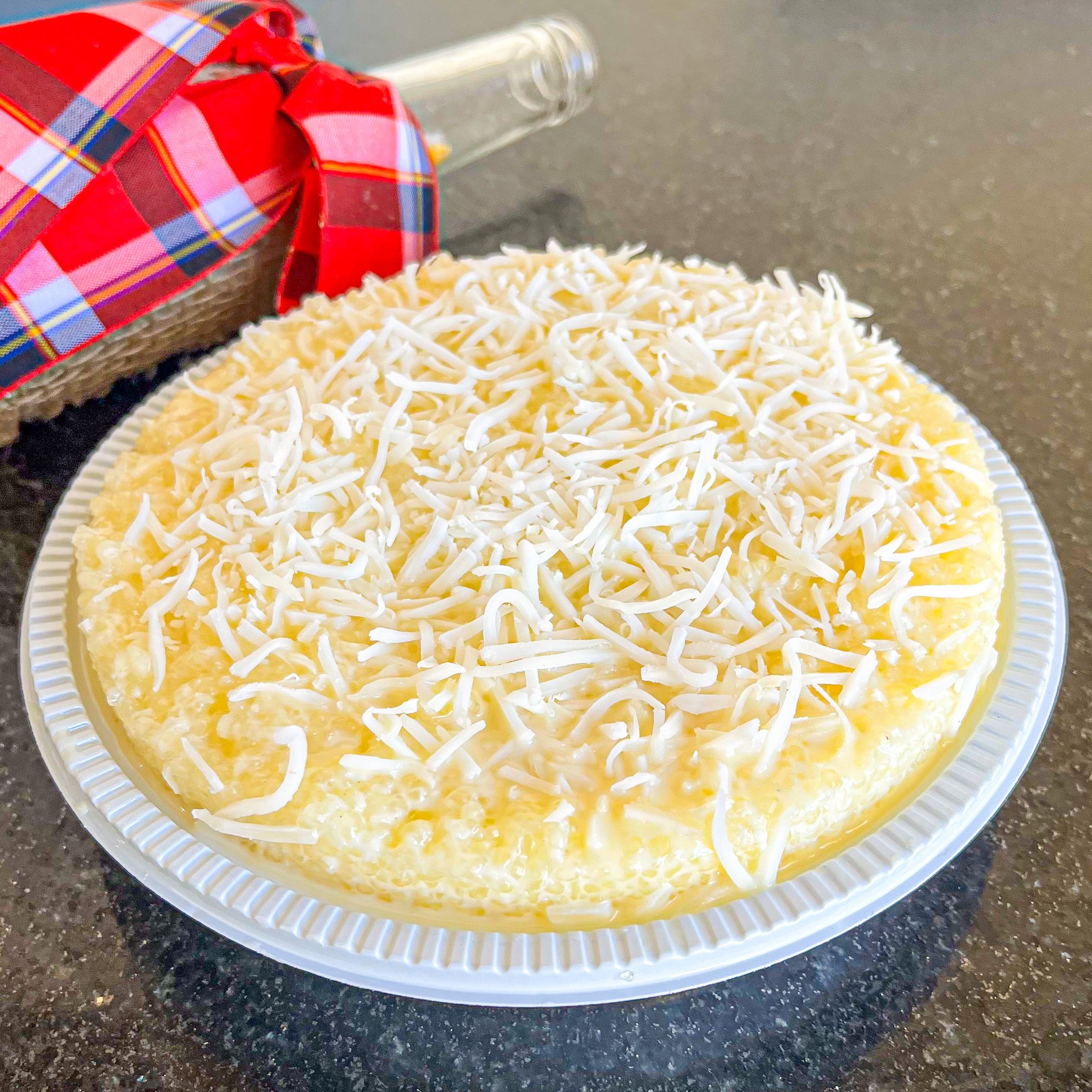 Bolo Gelado de Tapioca com Côco 