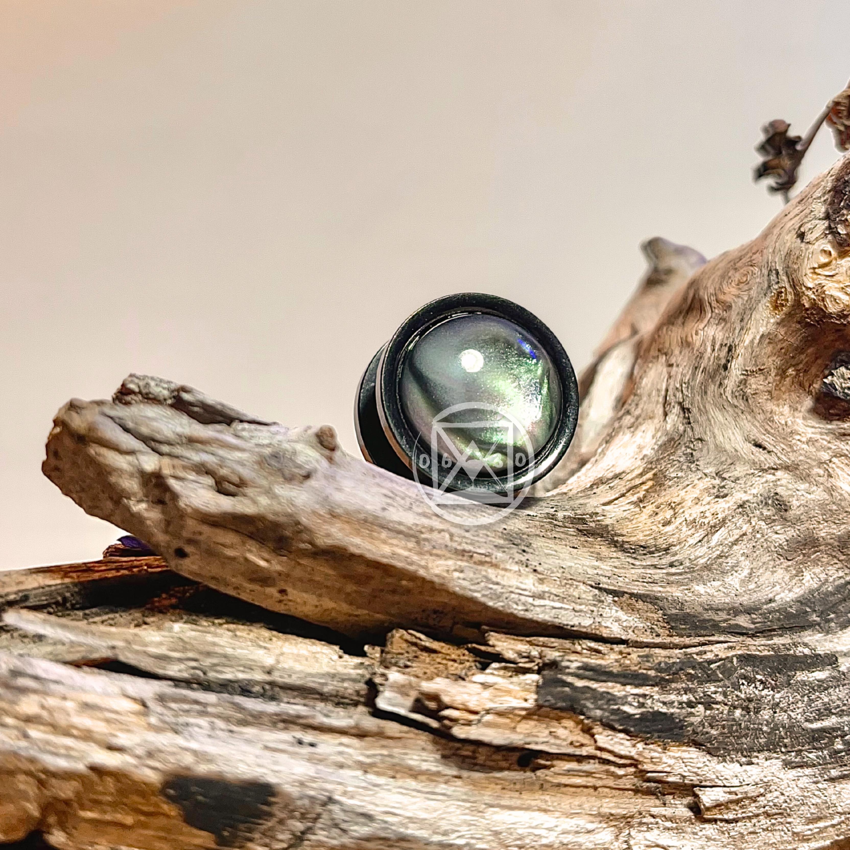 ALARGADOR AÇO CIR. PRETO RESIN. FURTACOR TAM 14MM - UNID