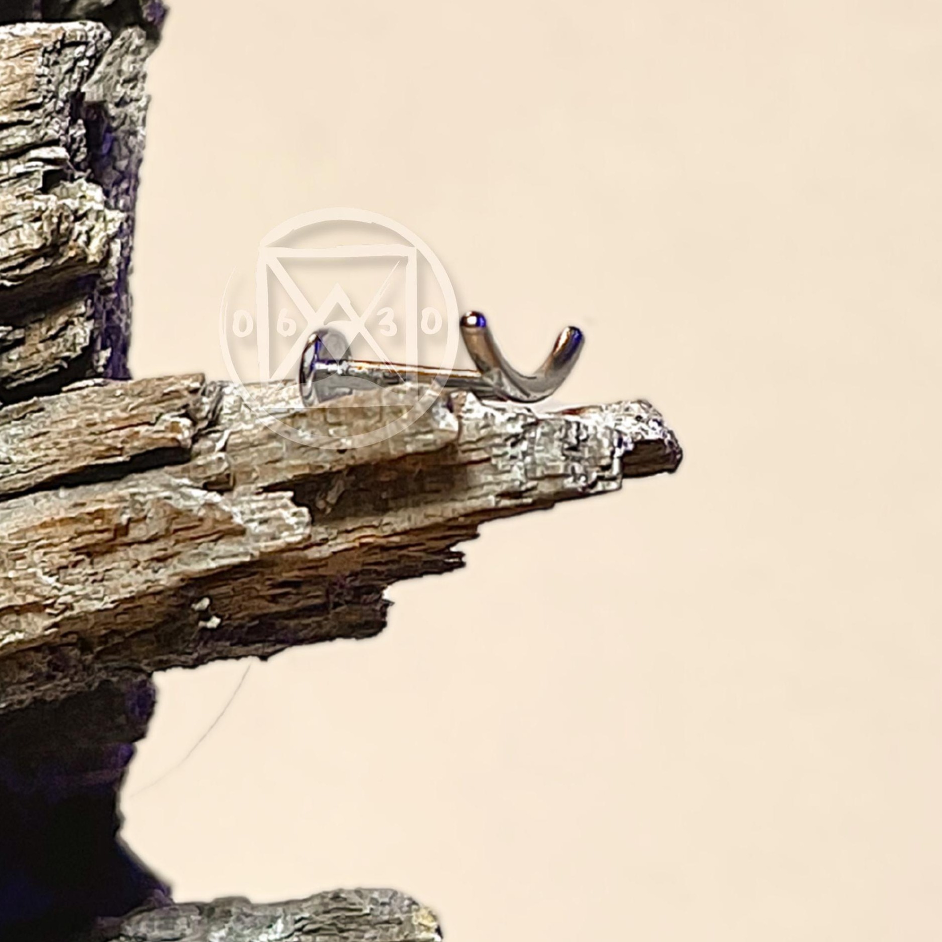 JÓIA AÇO LABRET CURVO - 1.6X10 UNID. 