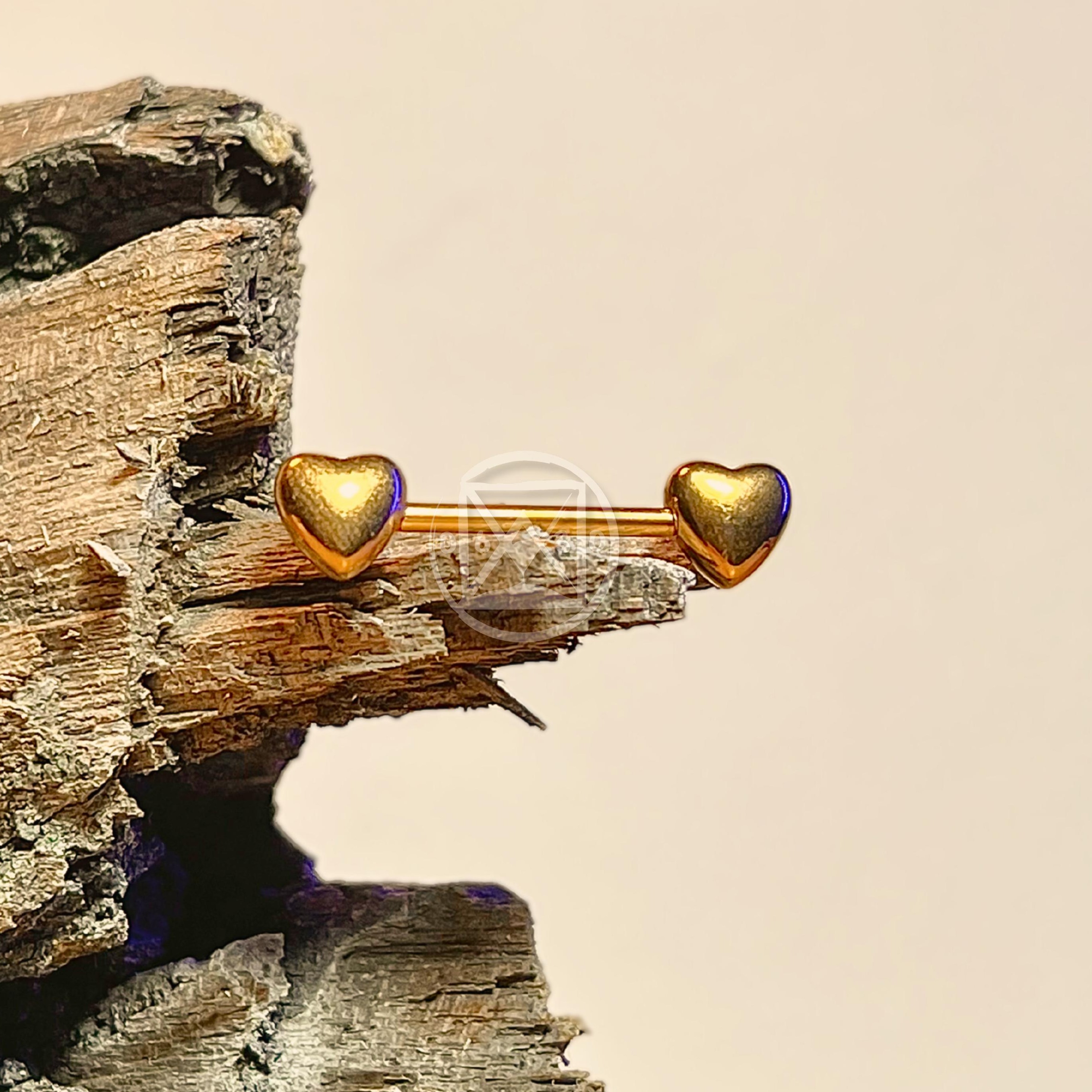 JÓIA PDV GOLD MAMILO CORAÇÃO - UNID