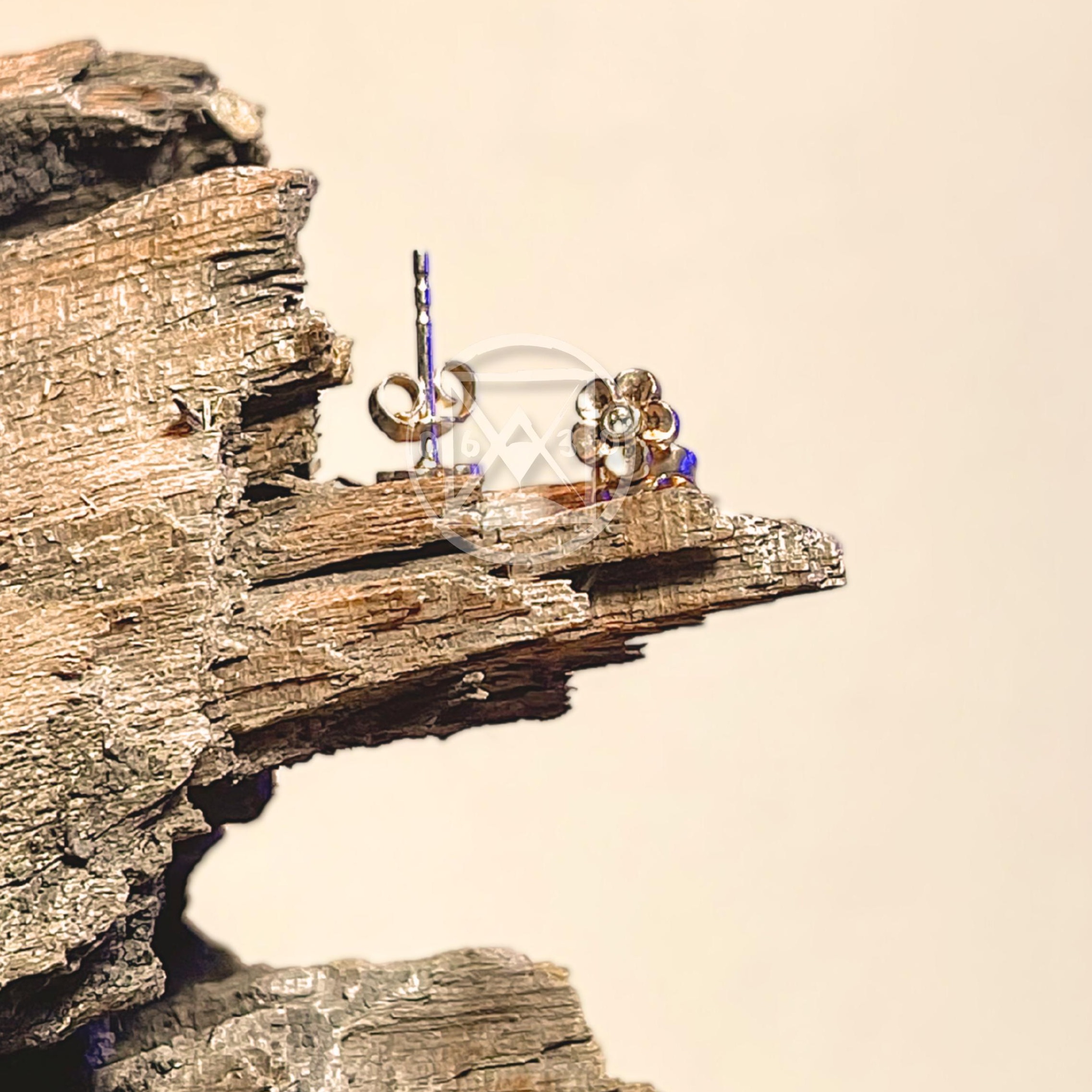 JÓIA PRATA BRINCO FLOR - PAR