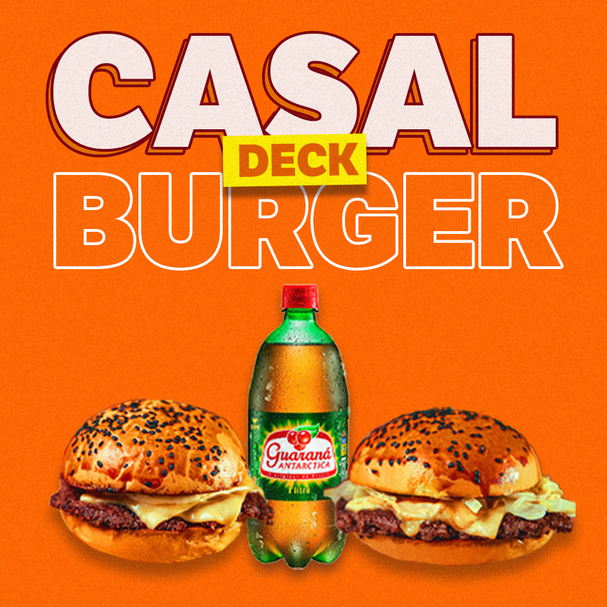 CASAL BURGER + REFRI 1L