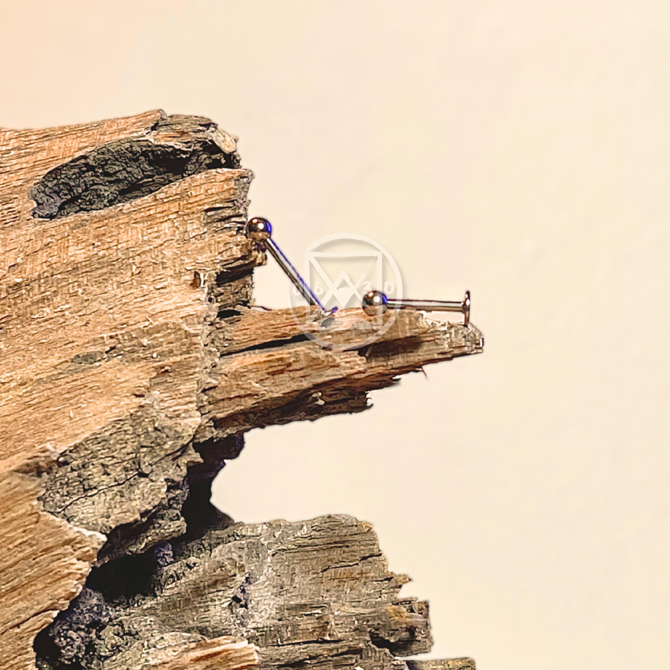 JÓIA LABRET COMUM 8CM 