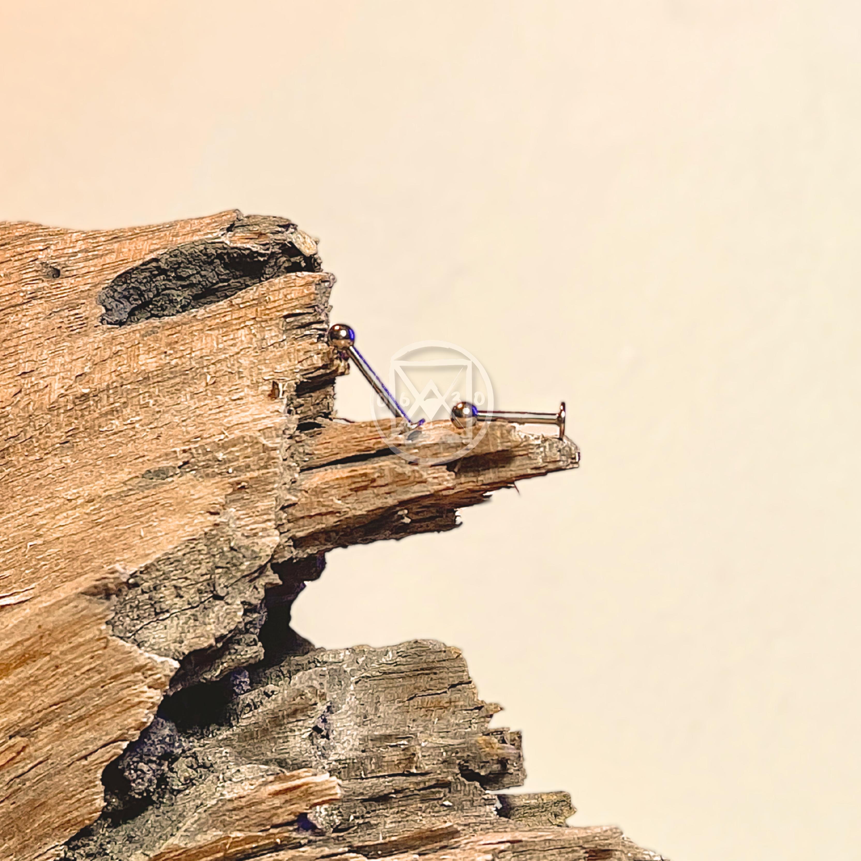 JÓIA LABRET COMUM 10MM - UNID.