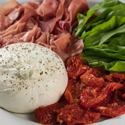 Burrata & Parma (Serve 2 Pessoas )
