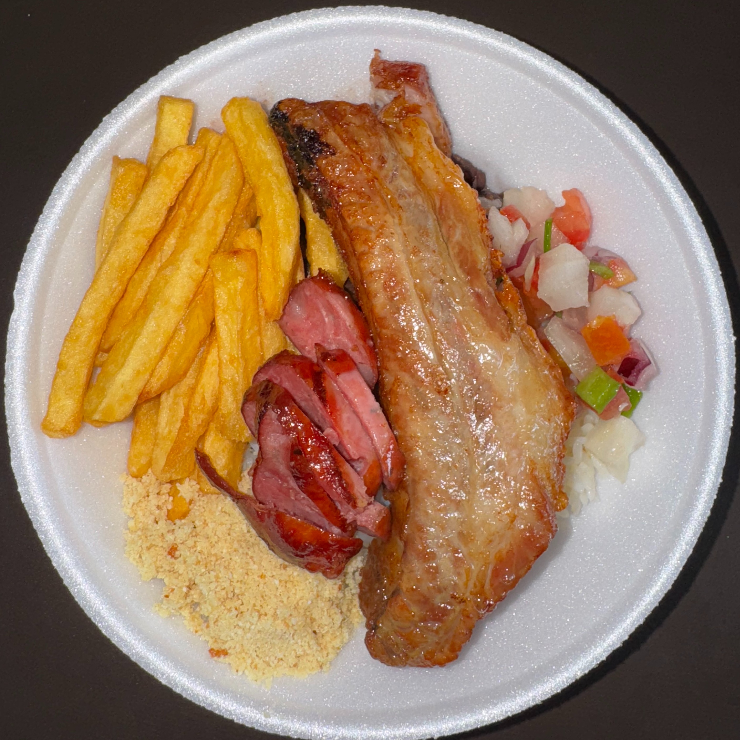 Quentinha de costela (Isopor)