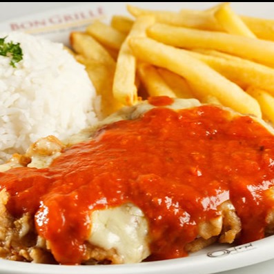 Filé De Frango À Parmegiana