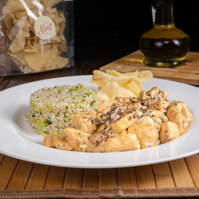 Estrogonofe de Frango