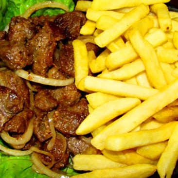 CARNE DO SOL COM FRITAS
