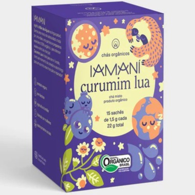Iamaní Chá Orgânico Curumim Lua - 15 sachês