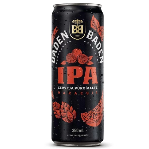 Cerveja Baden Baden American IPA Lata 350ml (Maracujá)