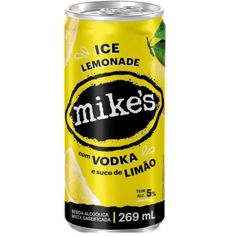 Mikes Ice Limão lata 269ml