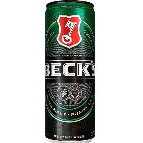 Becks lata  350ml