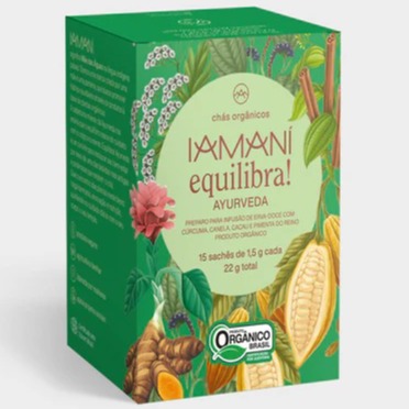 Iamaní Chá Orgânico Super Detox - 15 sachês