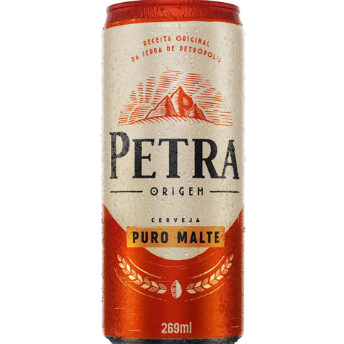 Cerveja Petra Origem Puro Malte Lata 269ML