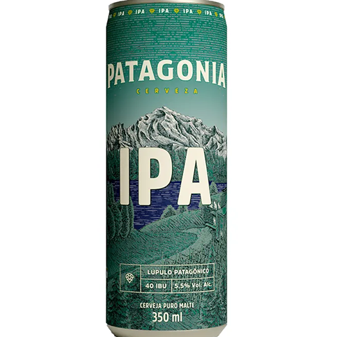 Cerveja Patagonia IPA Lata Sleek 350ml