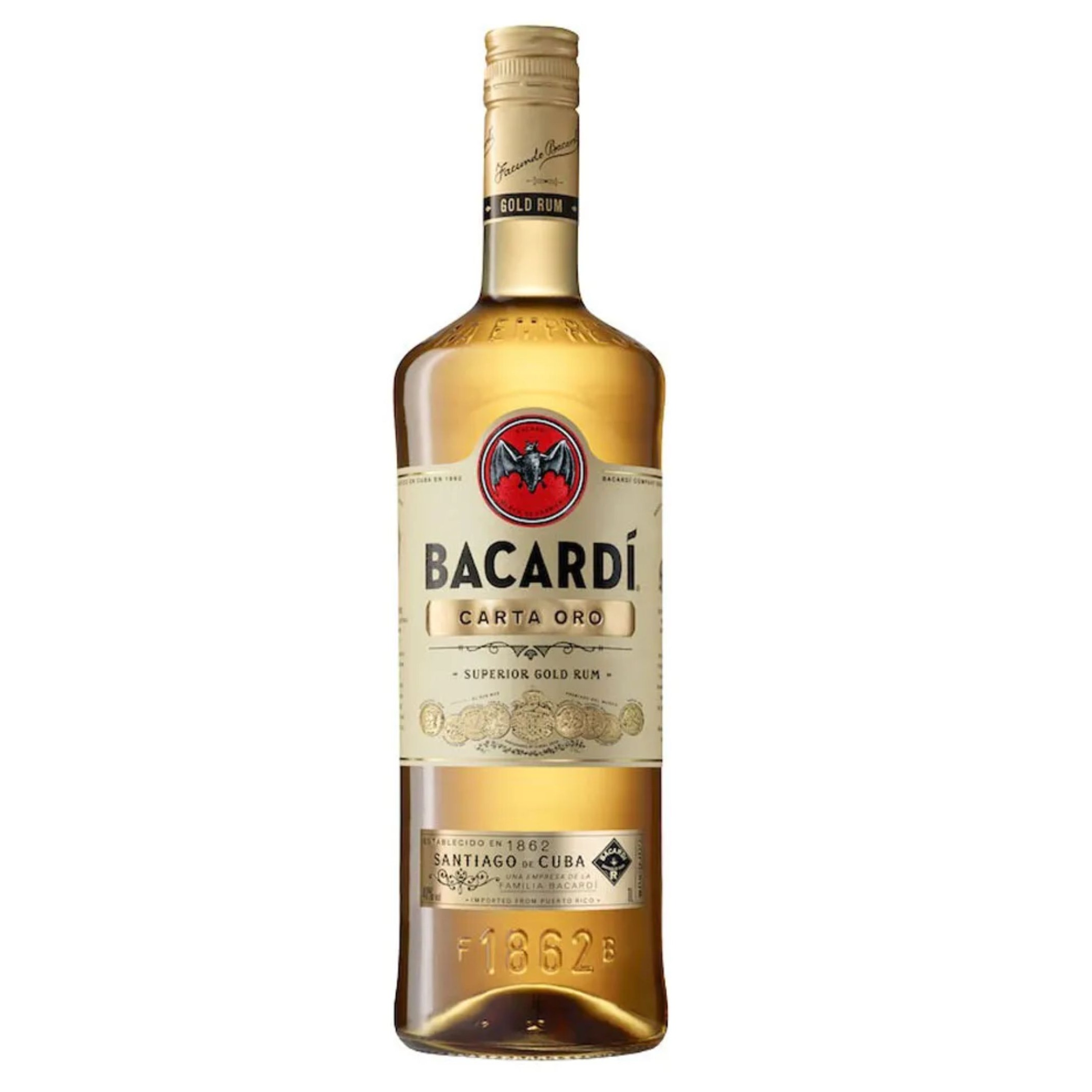 Rum Bacardi Carta Oro 980ml