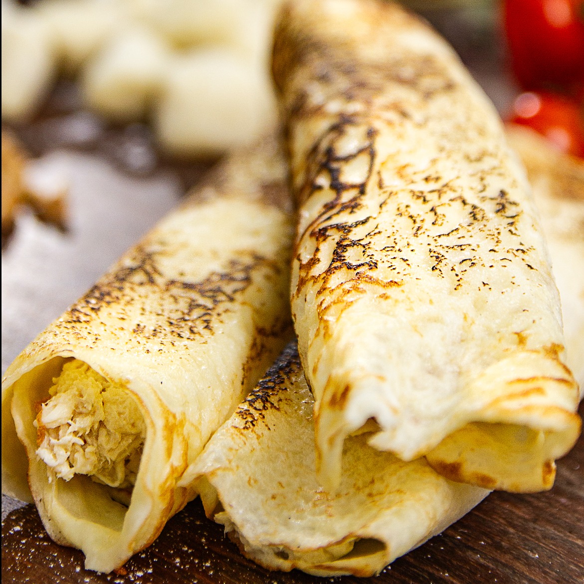 PANQUECA  (Ao forno com molho)