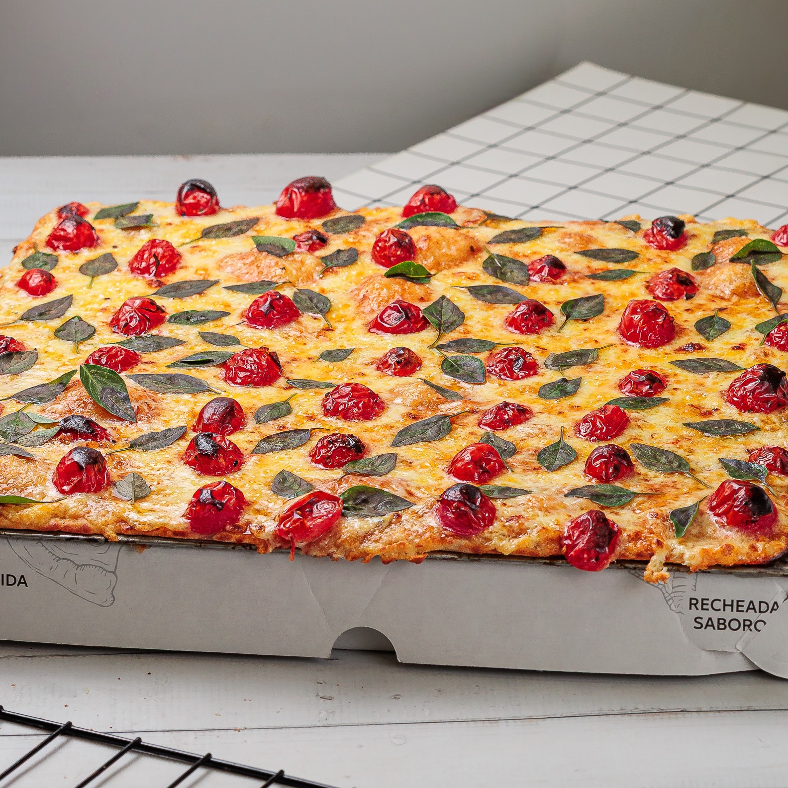 Pizza Quadrada Marguerita 