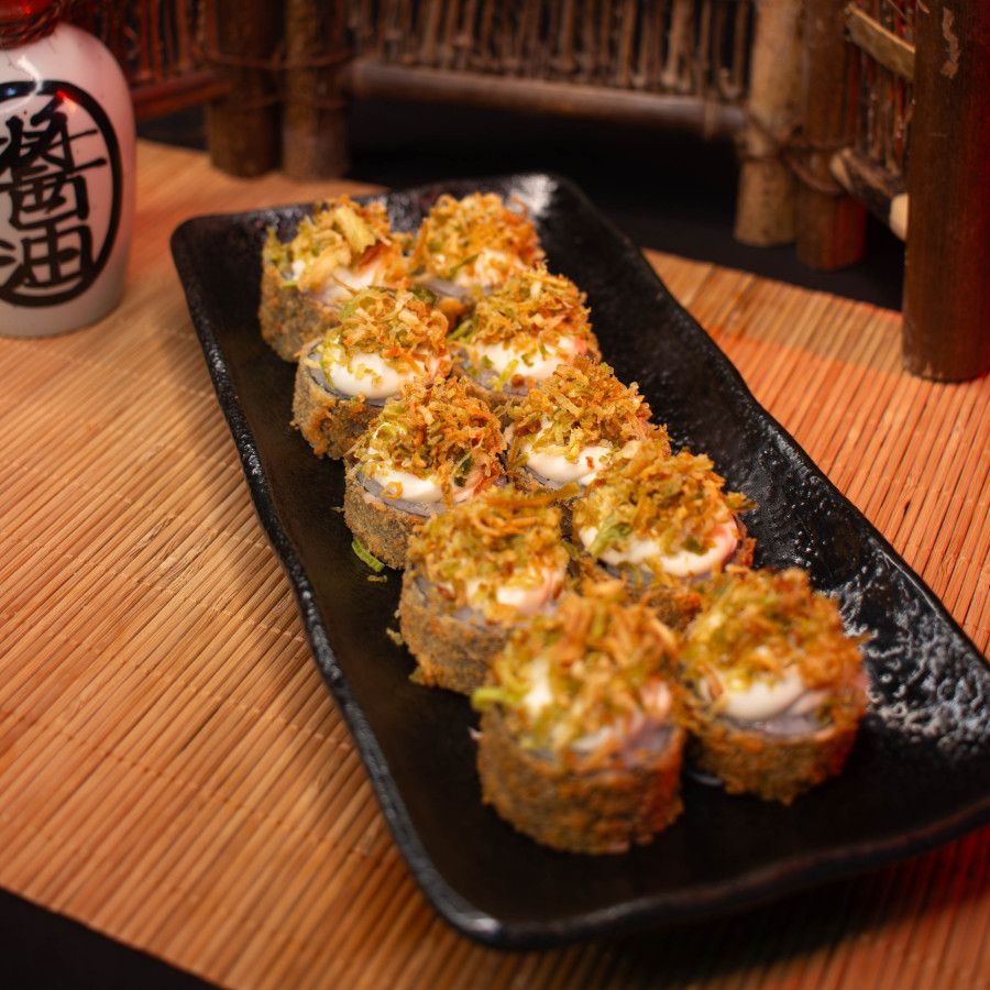 Hot roll alho poró (10 unidades)