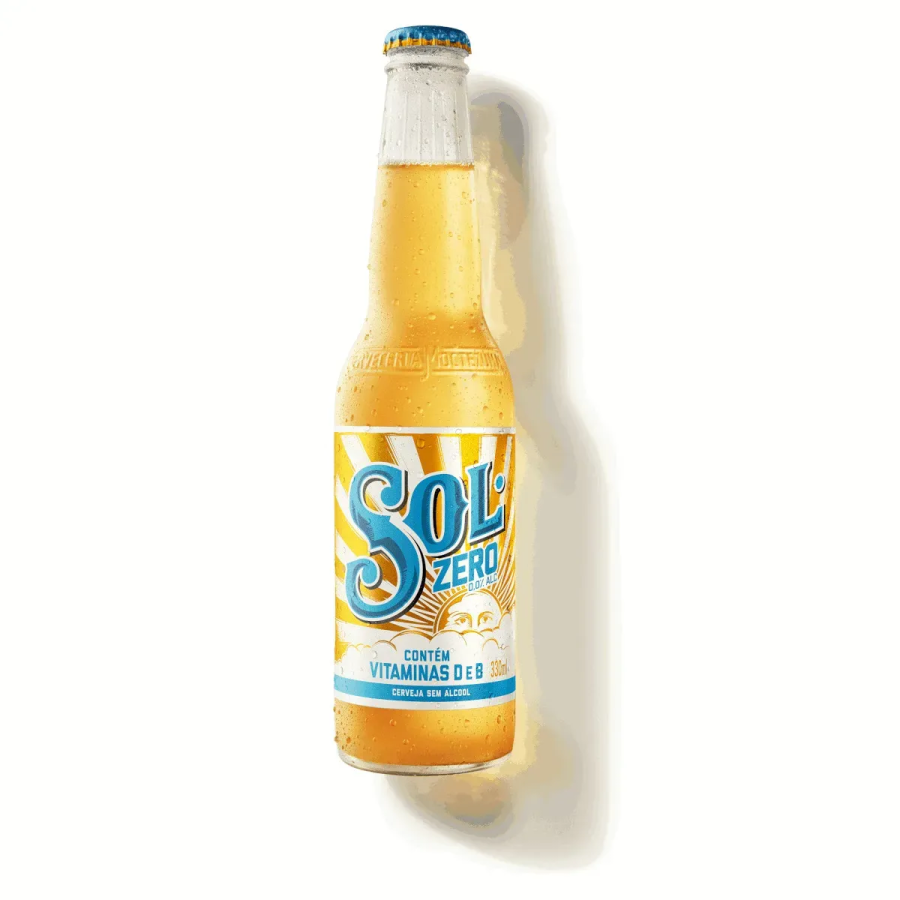 SOL ZERO (SEM ÁLCOOL) LN 330ml