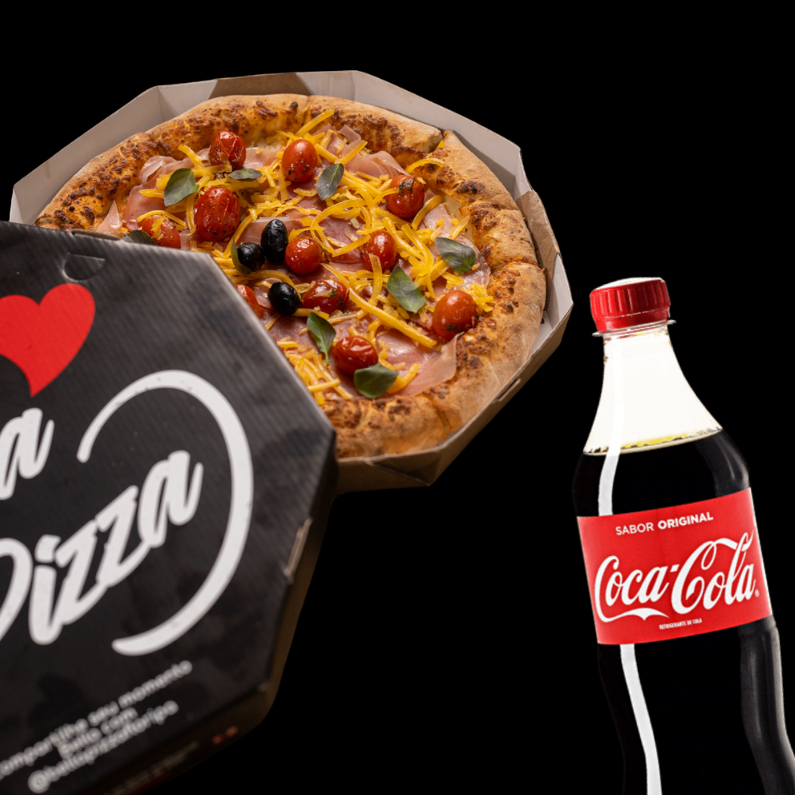 Combo Média + Refri 600ml