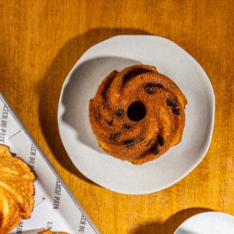 Bolo de Cenoura com gotas de chocolate