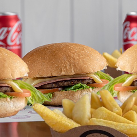 TRIO PATROPI 3 Pessoas: 3 + 3 + 1