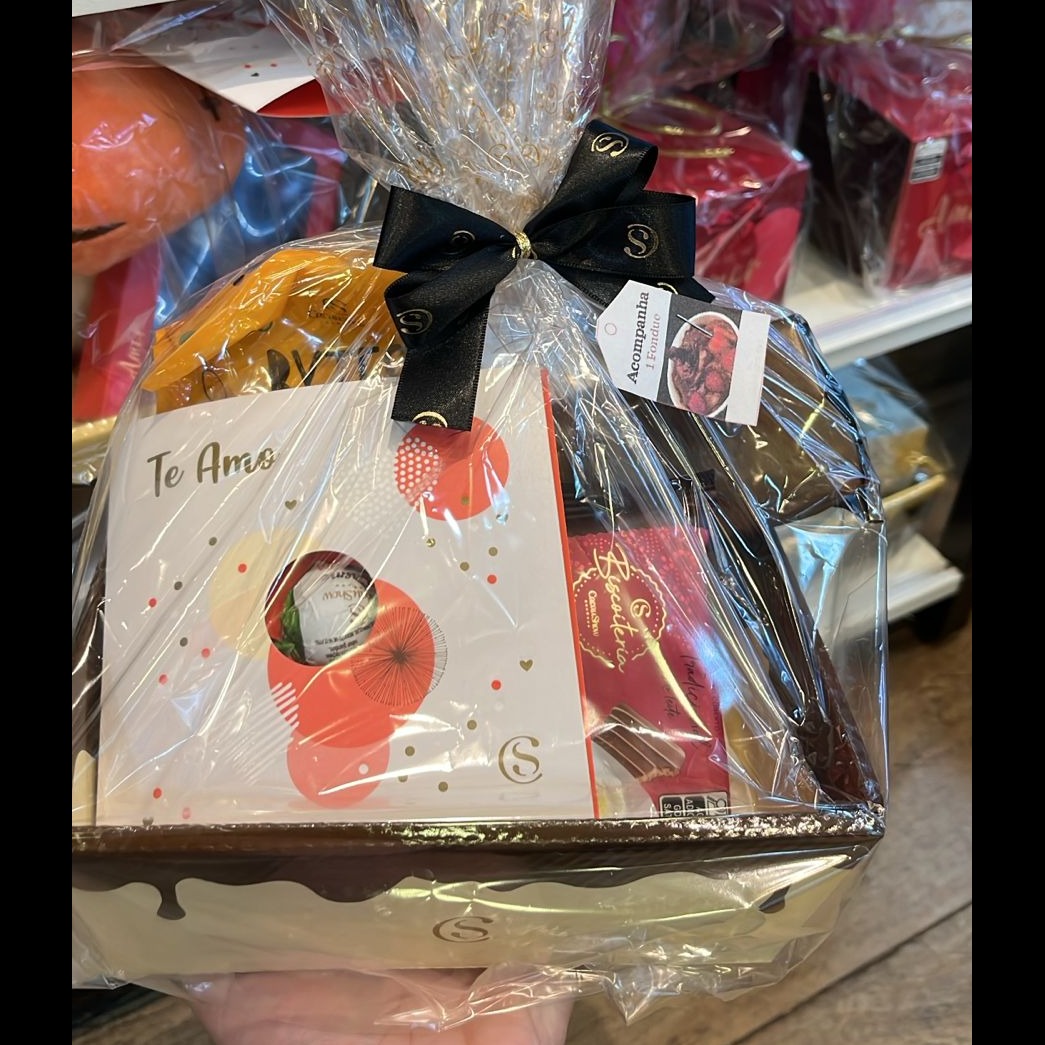 Cesta Mensagem Te Amo