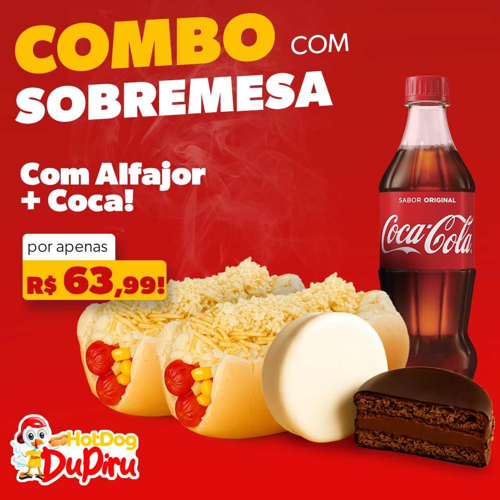 COMBO COM SOBREMESA