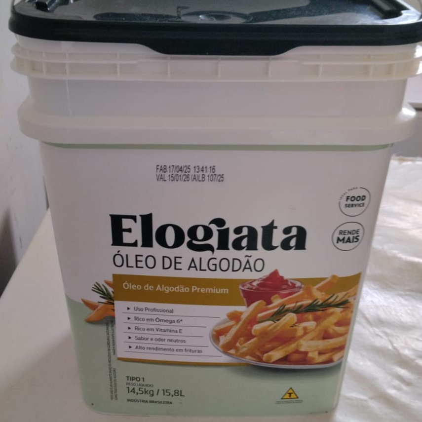 Balde Plastico Quadrado de 15,8 LT