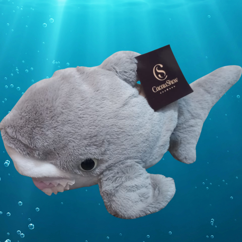 Fantoche de Tubarão de Pelúcia – Macio e Divertido!