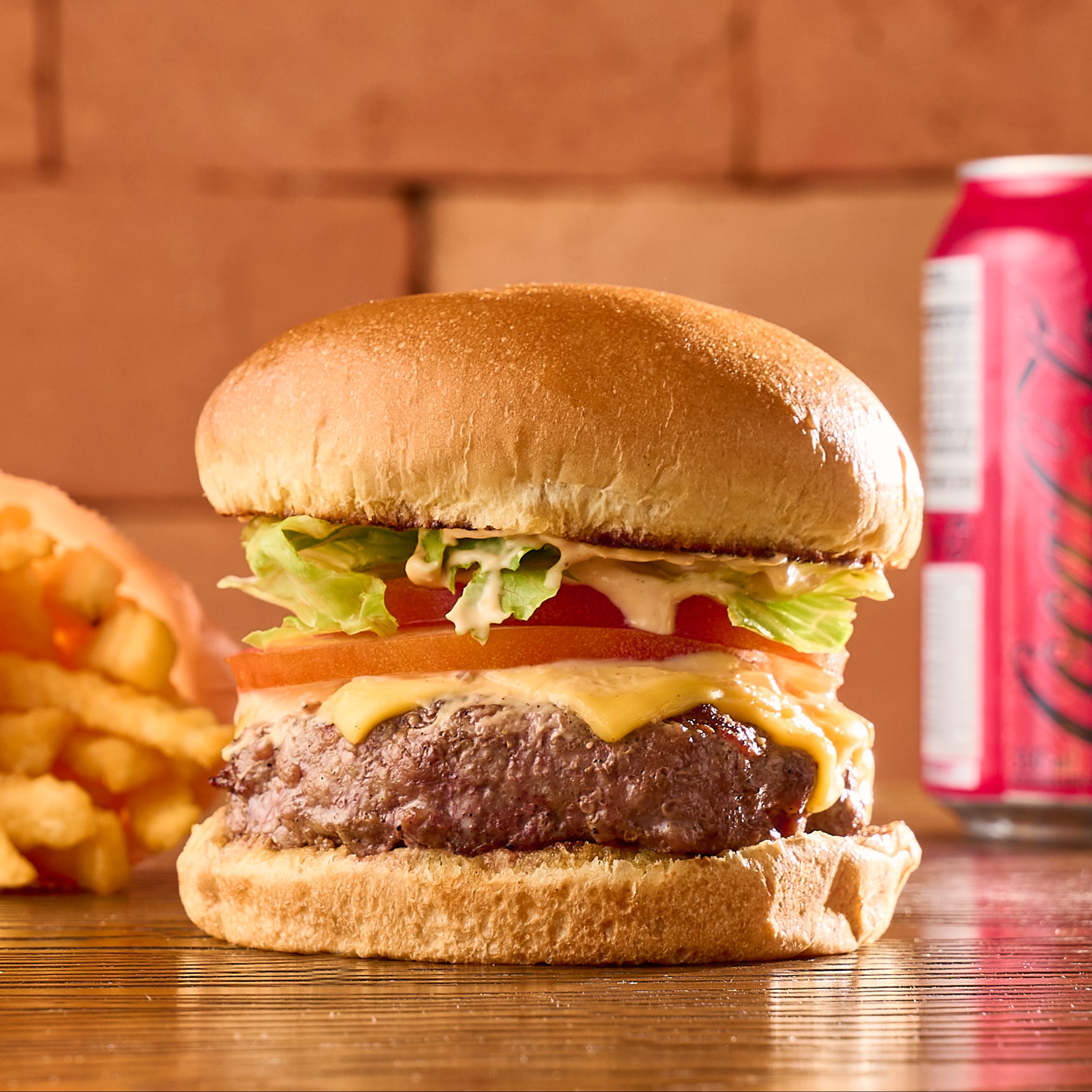 Combo Salad | Burger+Batata+Bebida