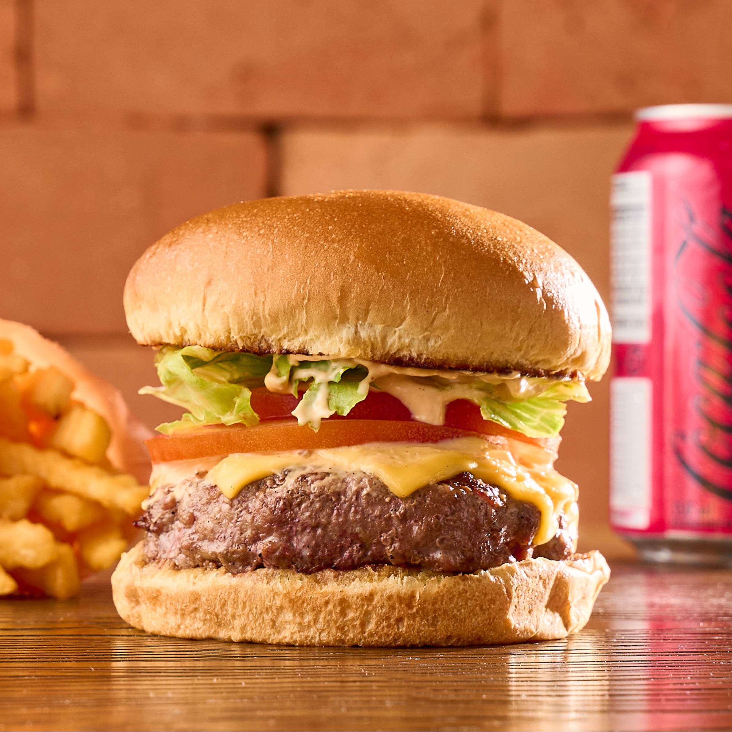 Combo Salad | Burger+Batata+Bebida