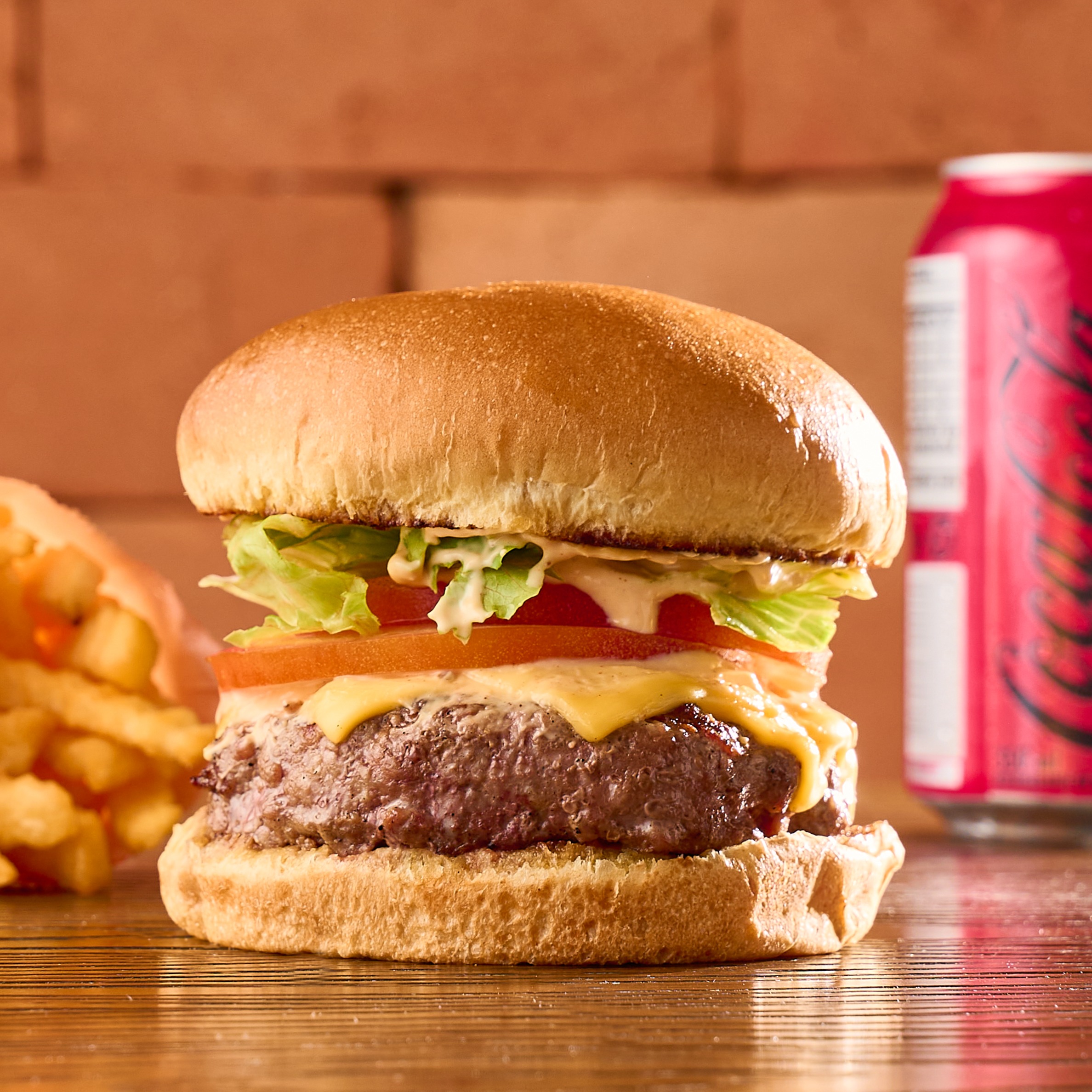 Combo Salad | Burger+Batata+Bebida