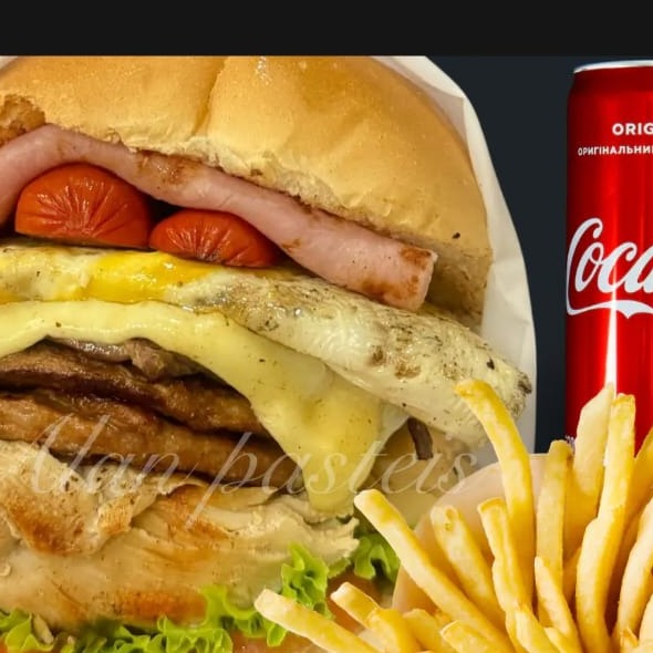 COMBO HAMBÚRGUER (Nº 5) - DUPLO