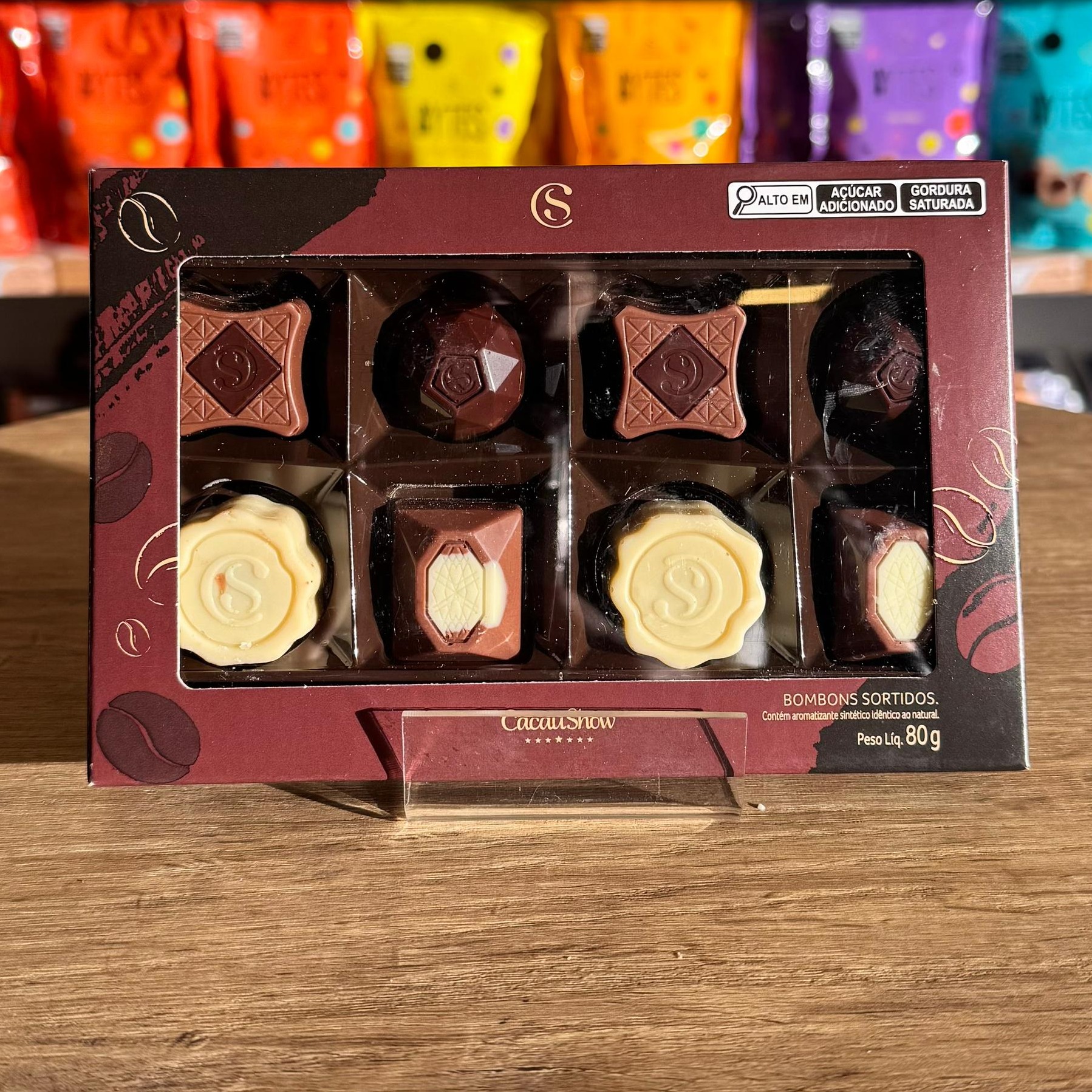 CX SORTIDOS 80G CAFÉ