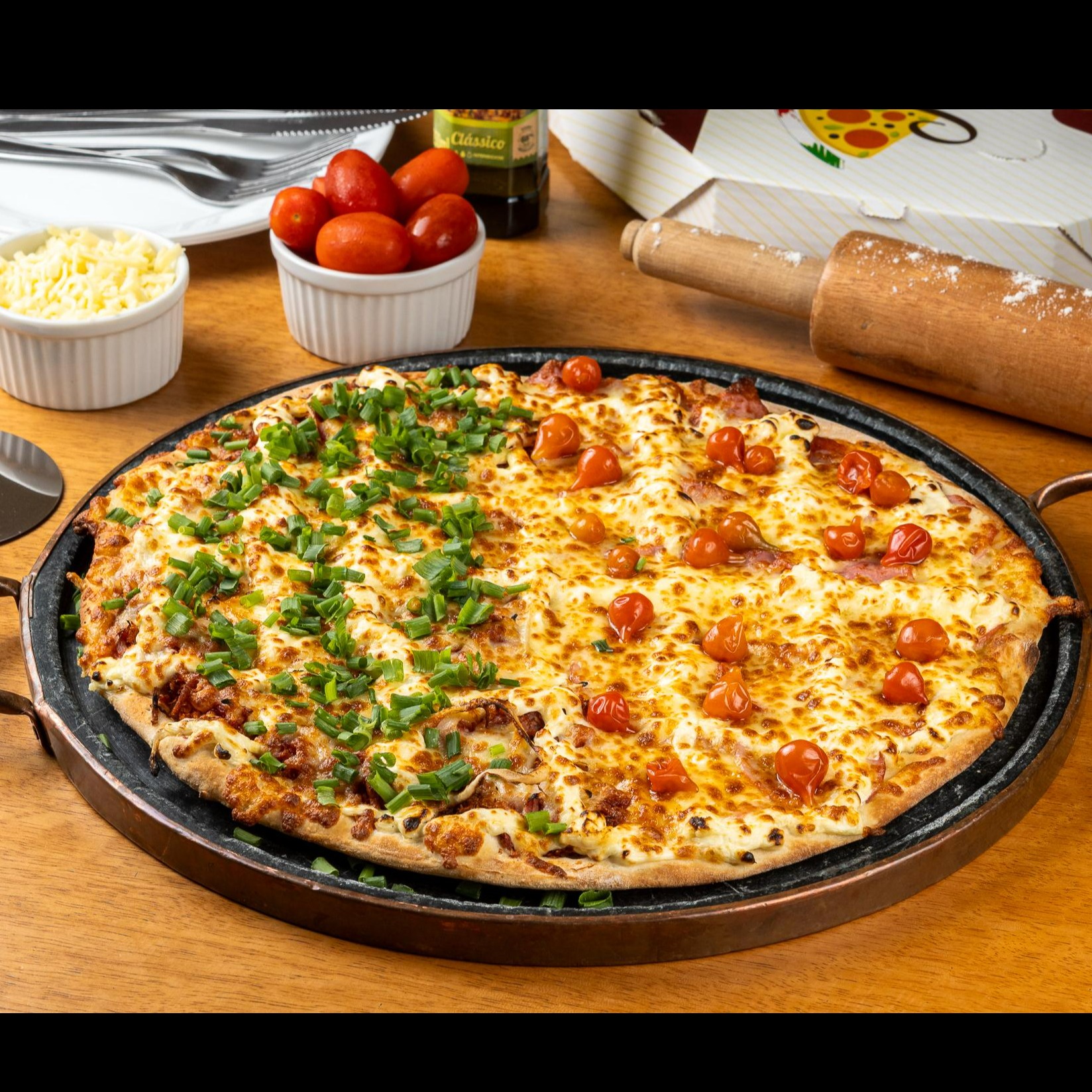 MÉDIA (04 FATIAS) - 2 SABORES