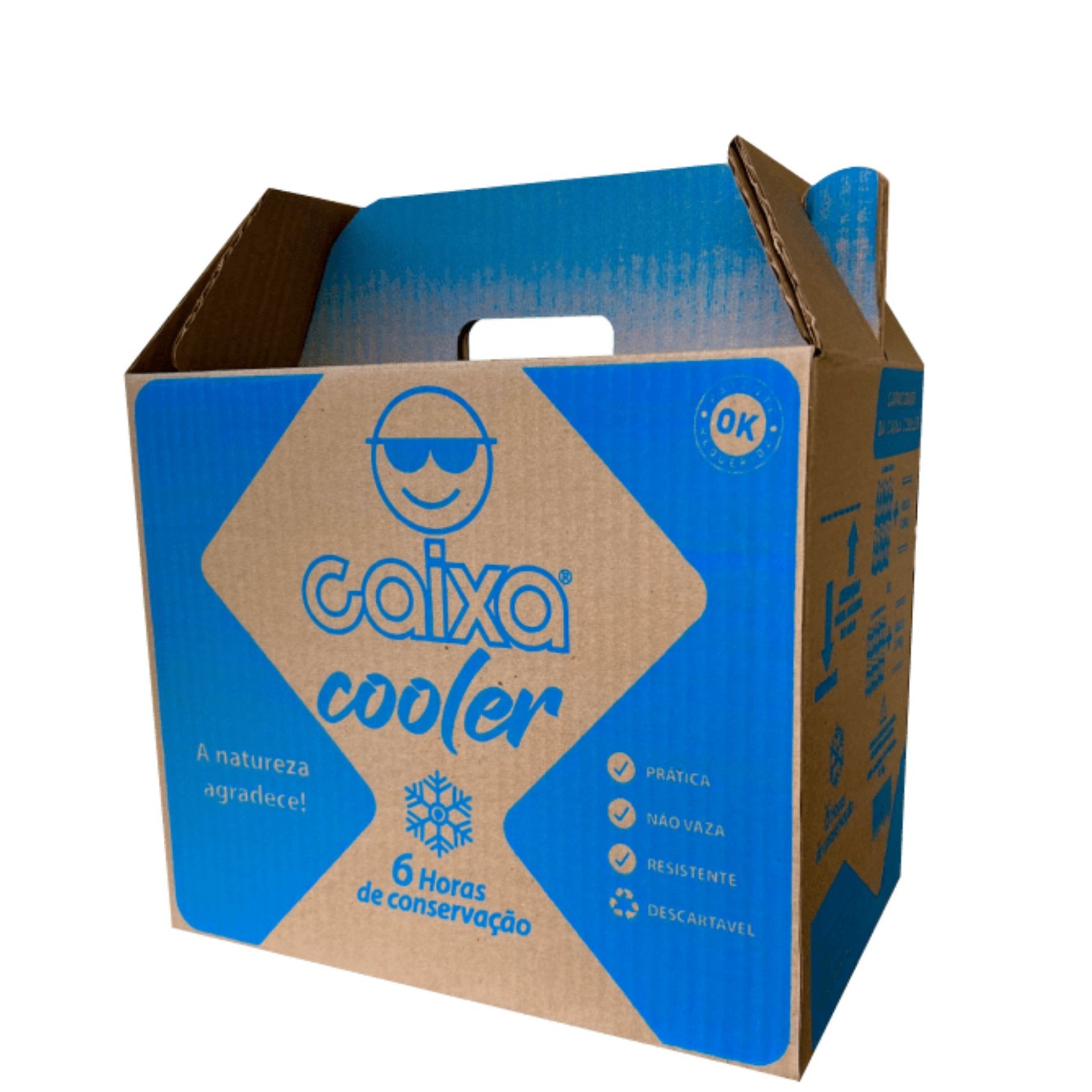 Caixa Cooler Bebidas Geladas por até 6 horas